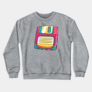 Floppy Disk Crewneck Sweatshirt